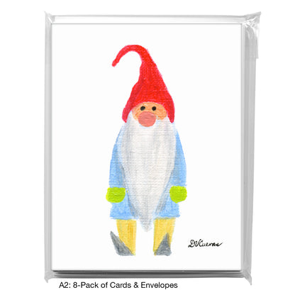 Gnome1, Greeting Card (8076)