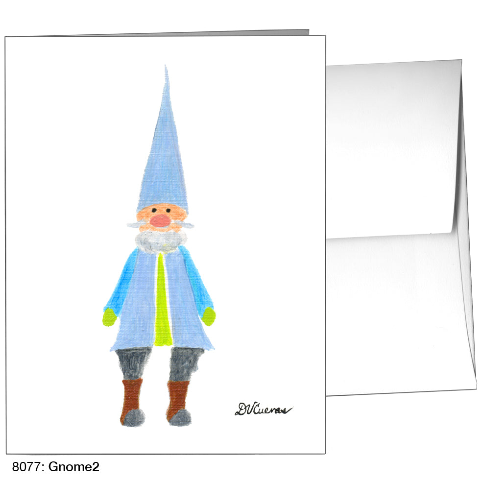 Gnome2, Greeting Card (8077)