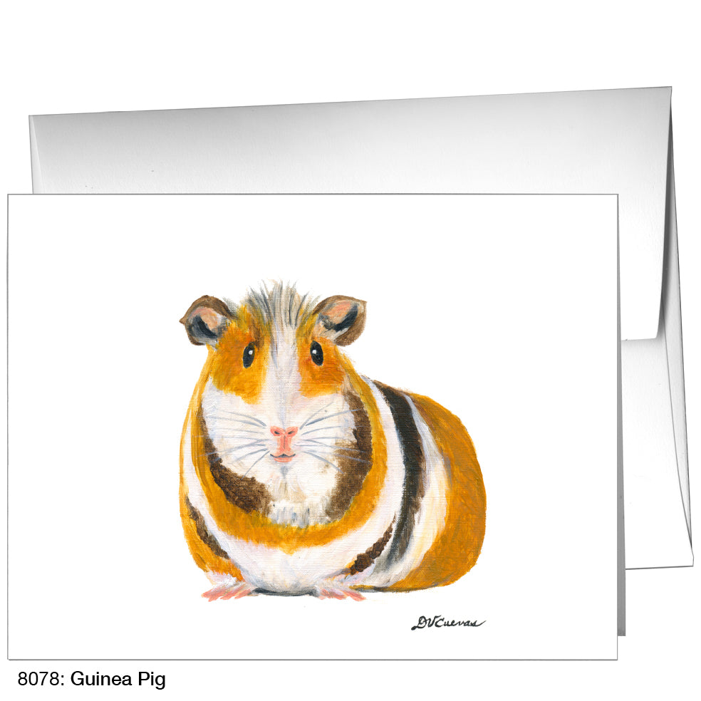 Guinea Pig, Greeting Card (8078)