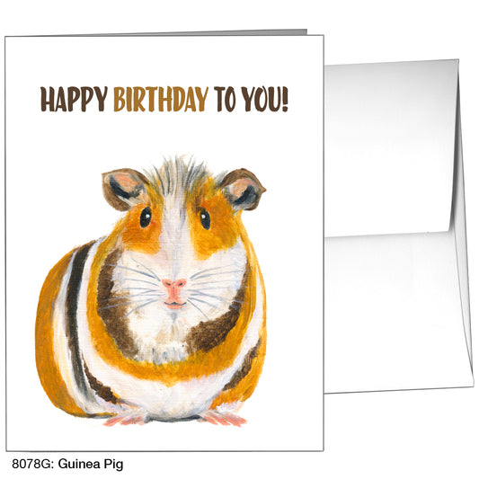 Guinea Pig, Greeting Card (8078G)