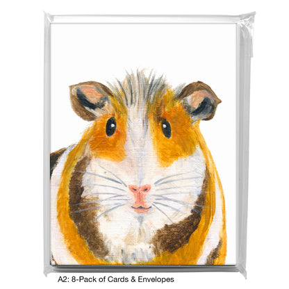 Guinea Pig, Greeting Card (8078J)