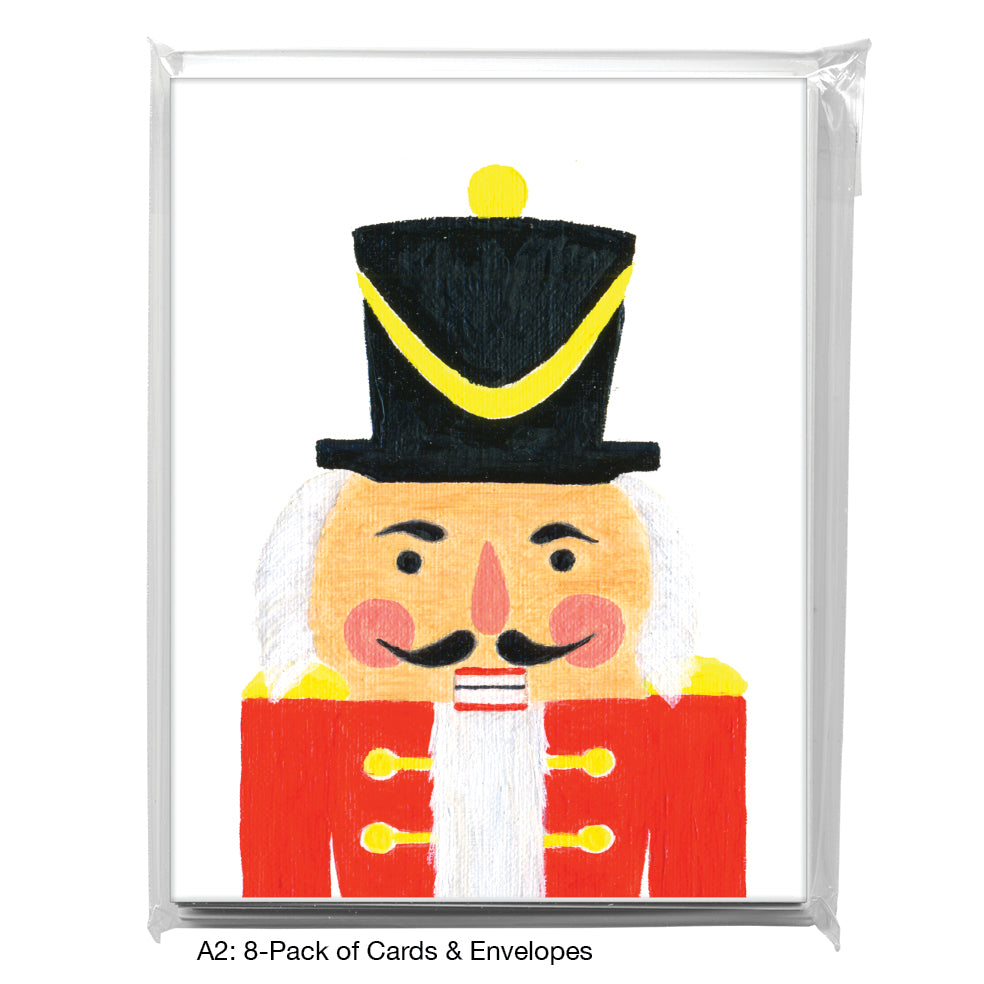 Nutcracker In Red, Greeting Card (8079A)