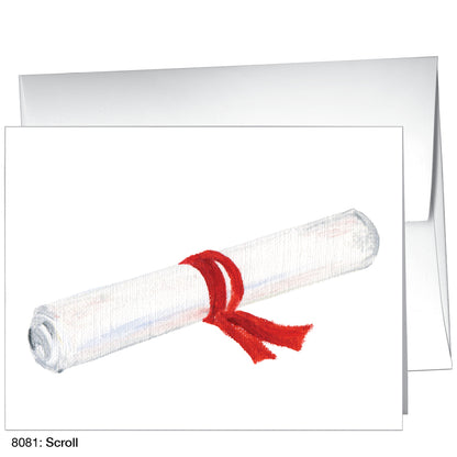 Scroll, Greeting Card (8081)