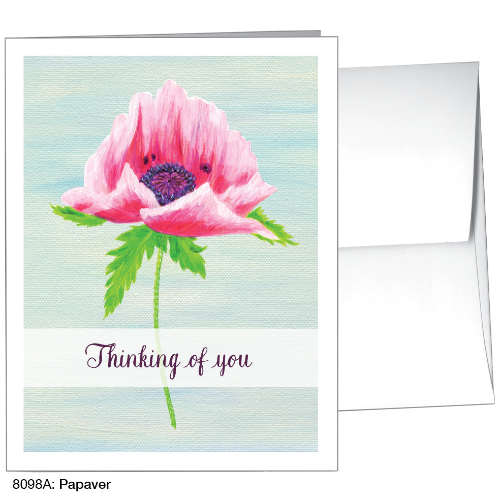 Papaver, Greeting Card (8098A)