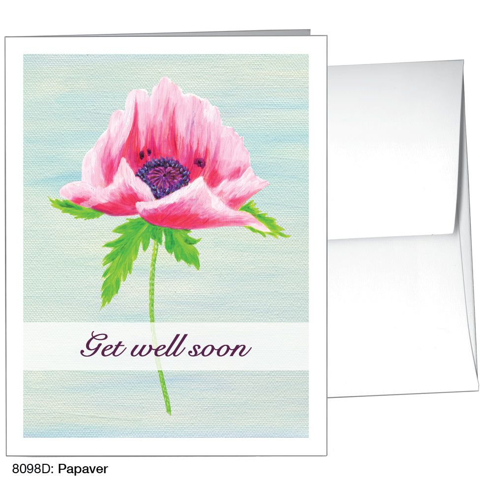 Papaver, Greeting Card (8098D)