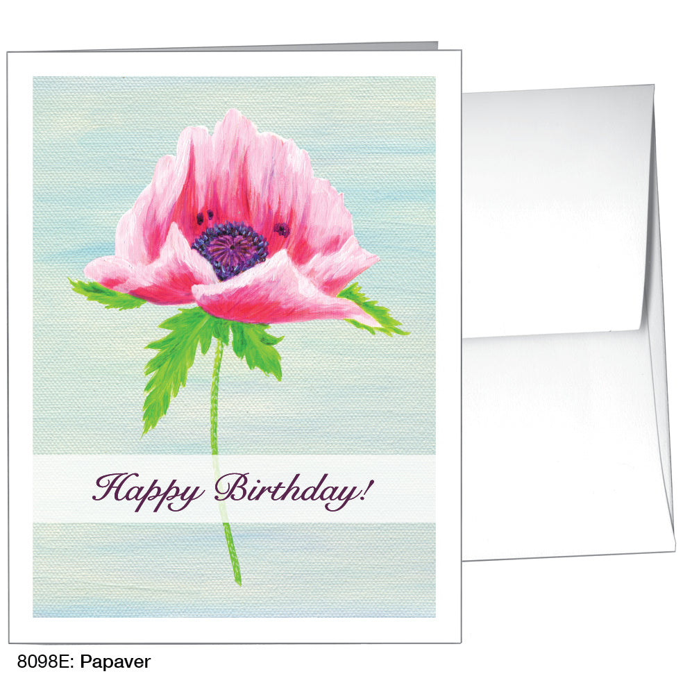 Papaver, Greeting Card (8098E)