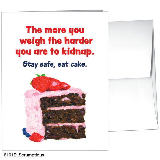 Scrumptious, Greeting Card (8101E)