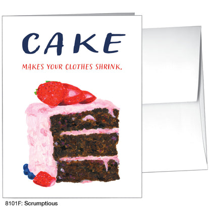 Scrumptious, Greeting Card (8101F)