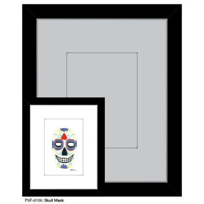 Skull Mask, Print (#8106)