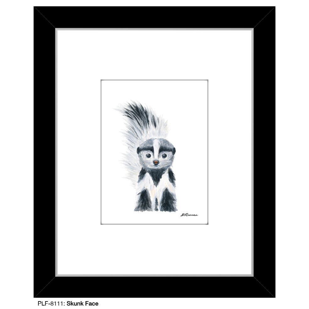 Skunk Face, Print (#8111)