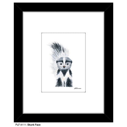 Skunk Face, Print (#8111)