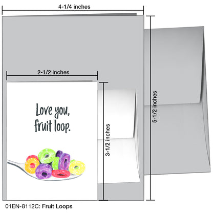 Fruit Loops, Greeting Card (8112C)