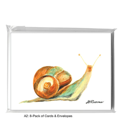 Snail, Greeting Card (8116)