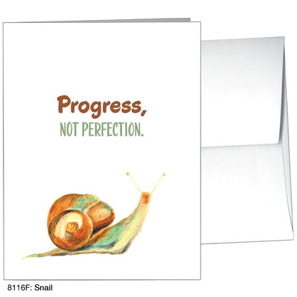 Snail, Greeting Card (8116F)