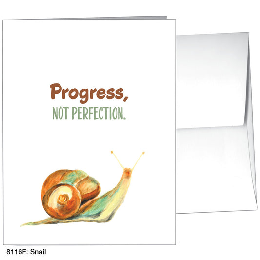 Snail, Greeting Card (8116F)