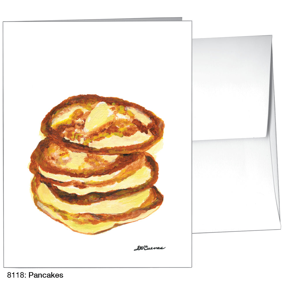 Pancakes, Greeting Card (8118)