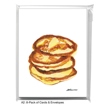 Pancakes, Greeting Card (8118)