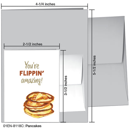 Pancakes, Greeting Card (8118C)