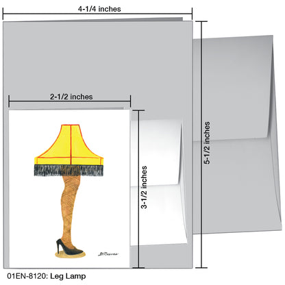 Leg Lamp, Greeting Card (8120)