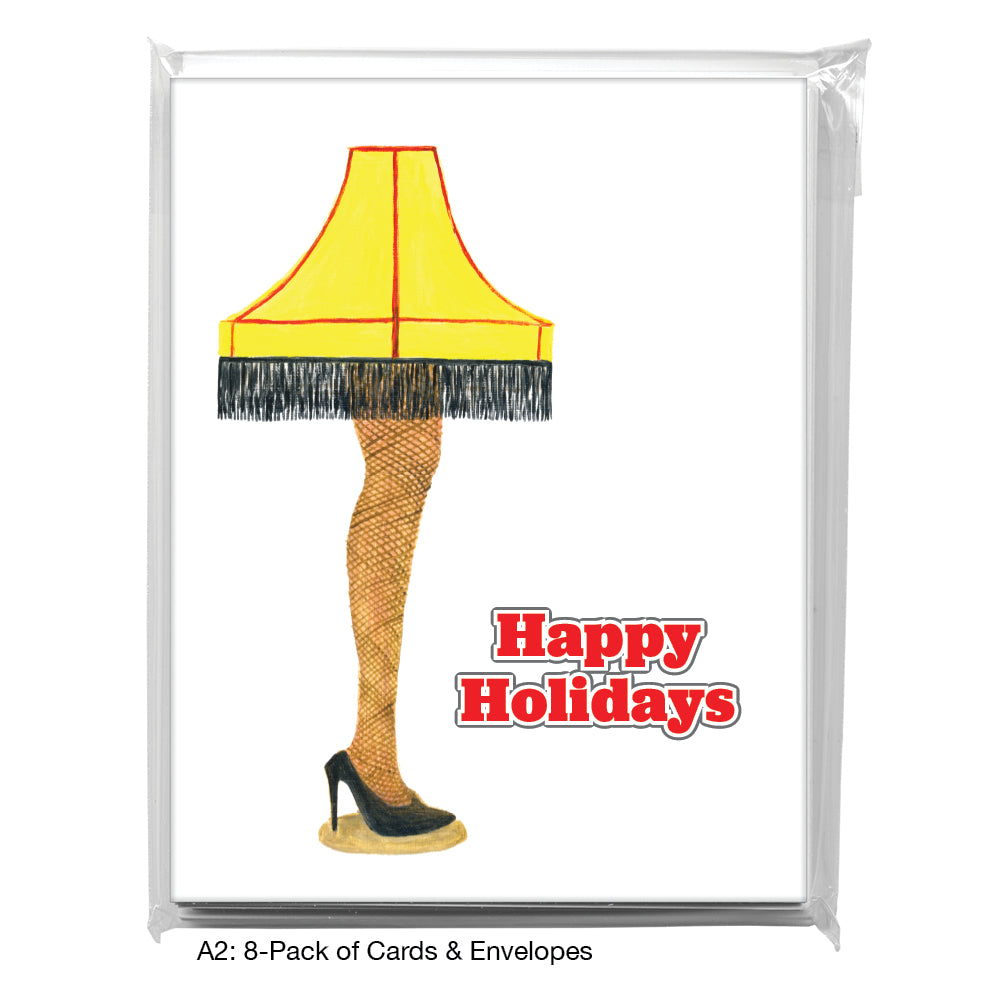 Leg Lamp, Greeting Card (8120B)