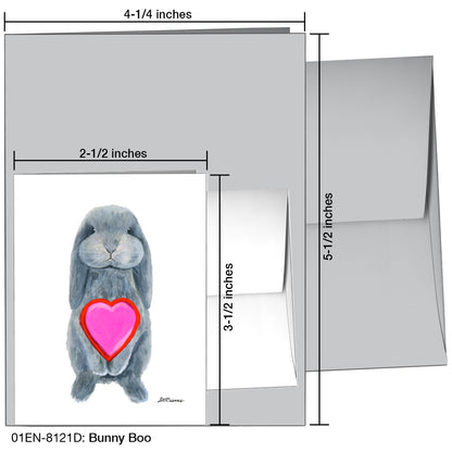 Bunny Boo, Greeting Card (8121D)