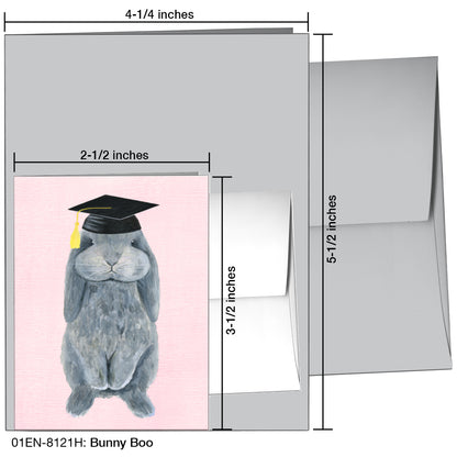 Bunny Boo, Greeting Card (8121H)