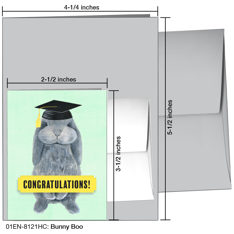 Bunny Boo, Greeting Card (8121HC)