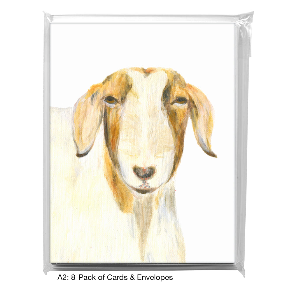 Farrah Goat, Greeting Card (8124A)