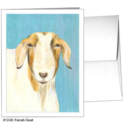 Farrah Goat, Greeting Card (8124B)