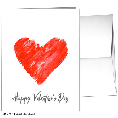 Heart Jubilant, Greeting Card (8127C)