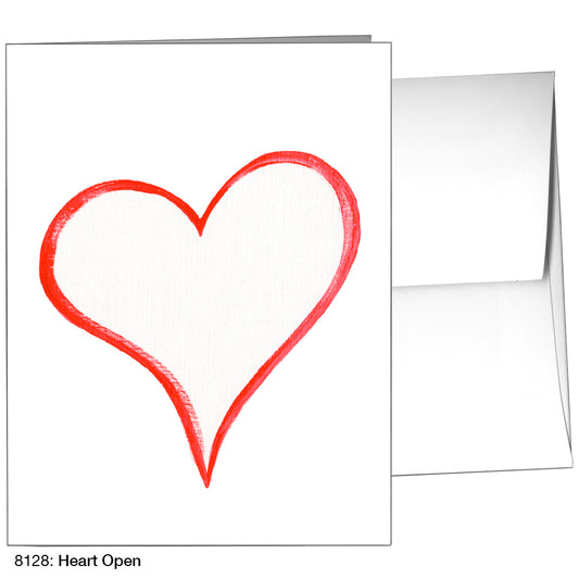 Heart Open, Greeting Card (8128)