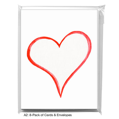 Heart Open, Greeting Card (8128)