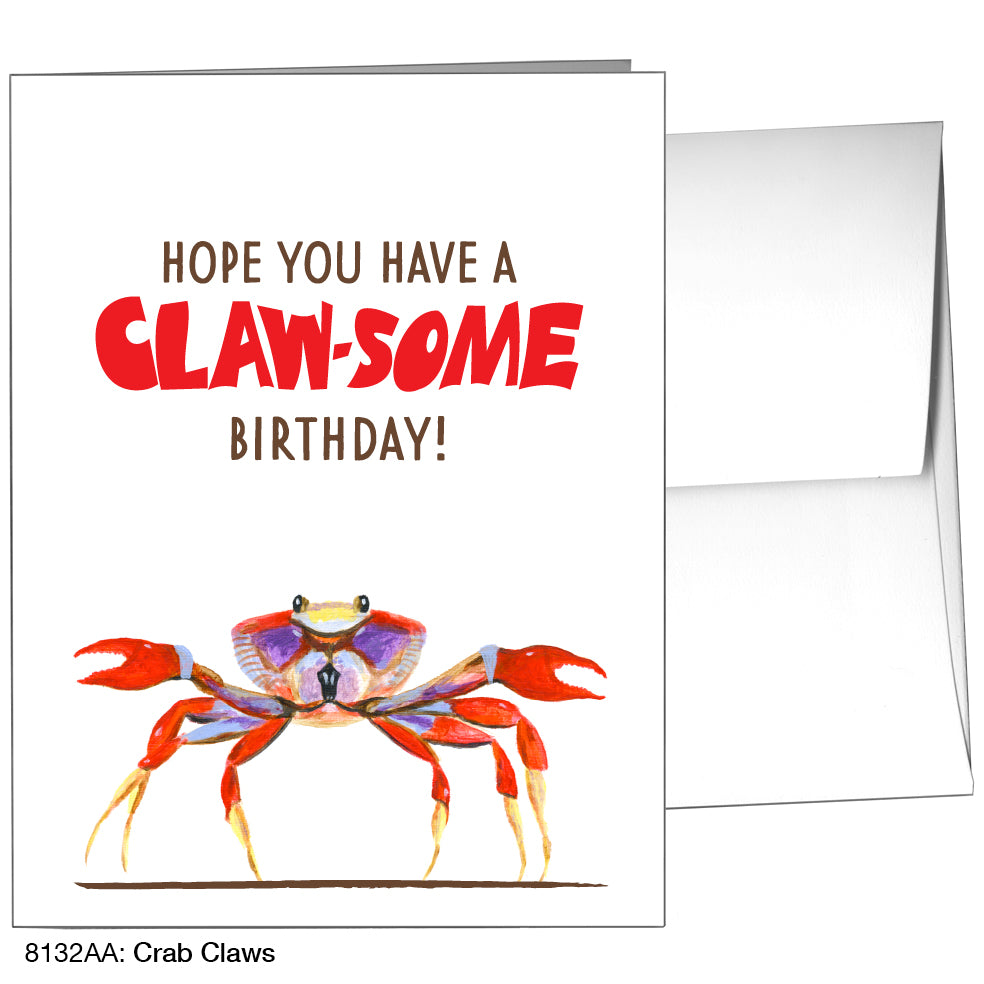 Crab Claws, Greeting Card (8132AA)