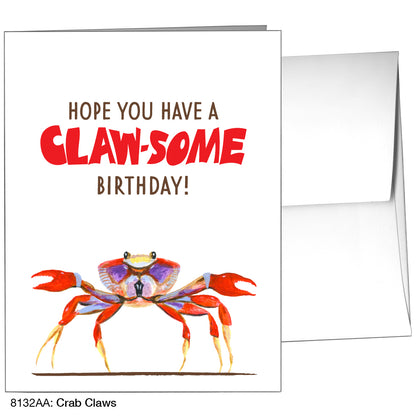 Crab Claws, Greeting Card (8132AA)