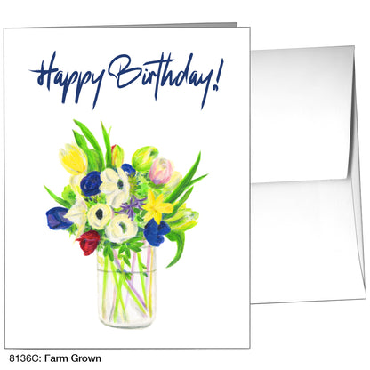 Farm Grown, Greeting Card (8136C)