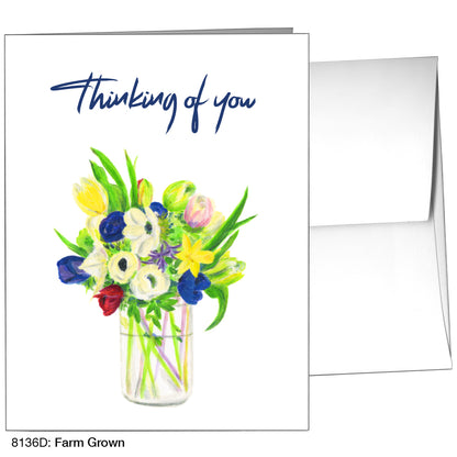 Farm Grown, Greeting Card (8136D)