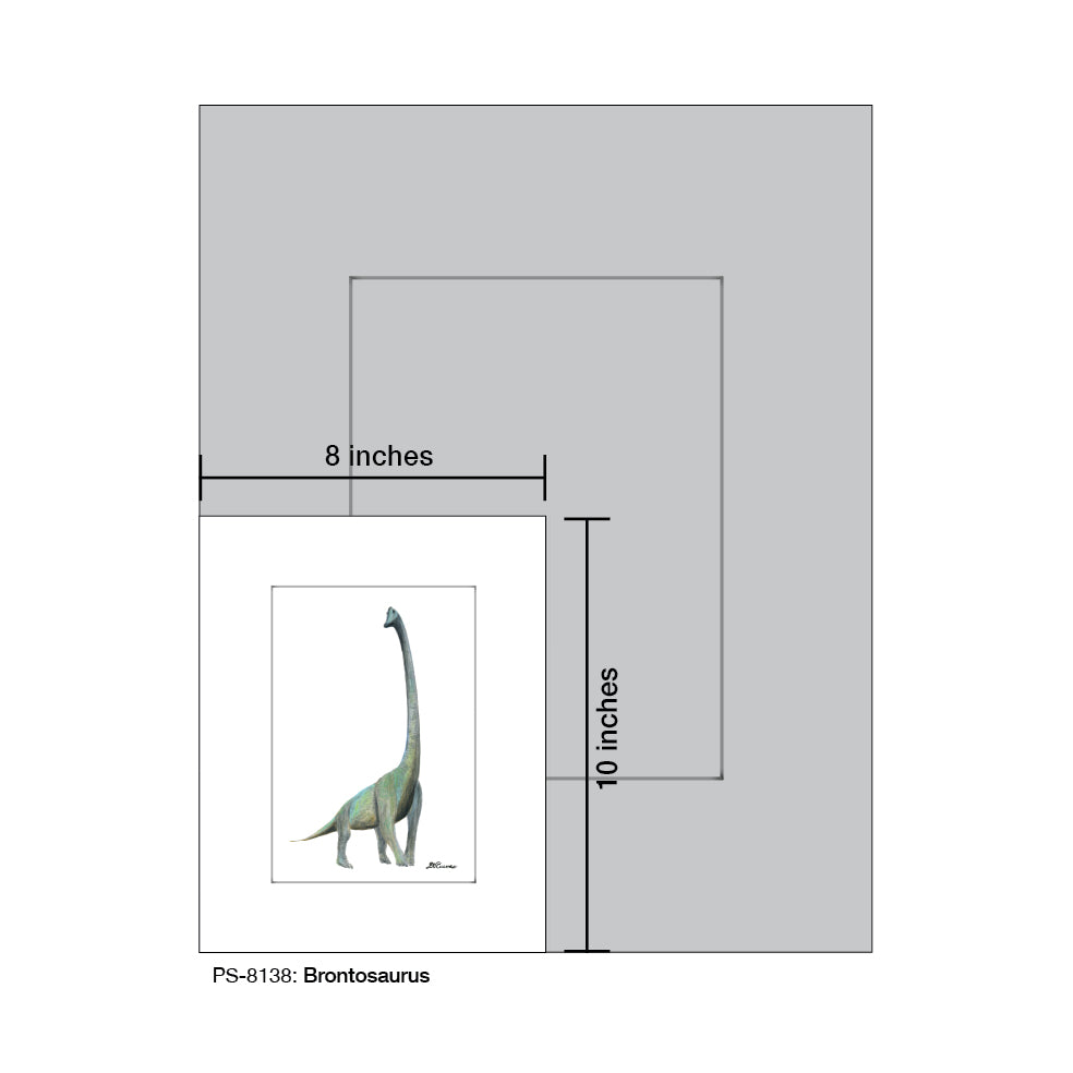 Brontosaurus, Print (#8138)