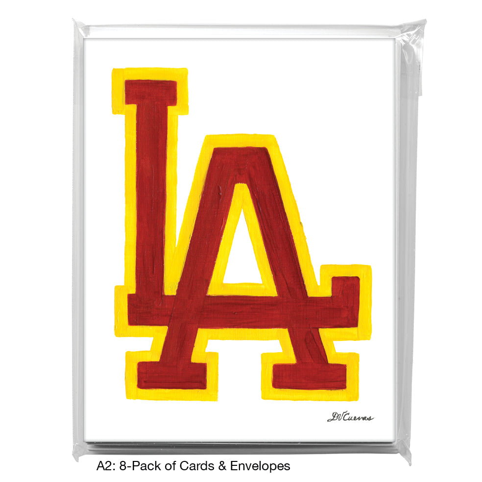 Loyola Academy Logo, Chicago, Greeting Card (8162)