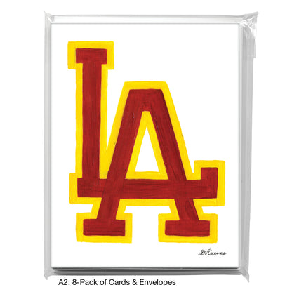 Loyola Academy Logo, Chicago, Greeting Card (8162)