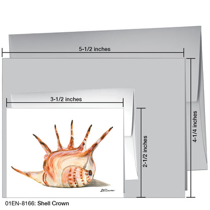 Shell Crown, Greeting Card (8166)