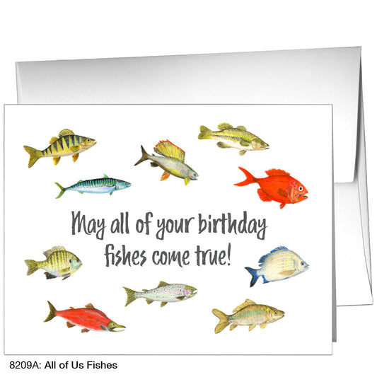 All Of Us Fishes, Greeting Card (8209A)