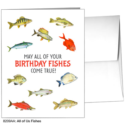 All Of Us Fishes, Greeting Card (8209AA)