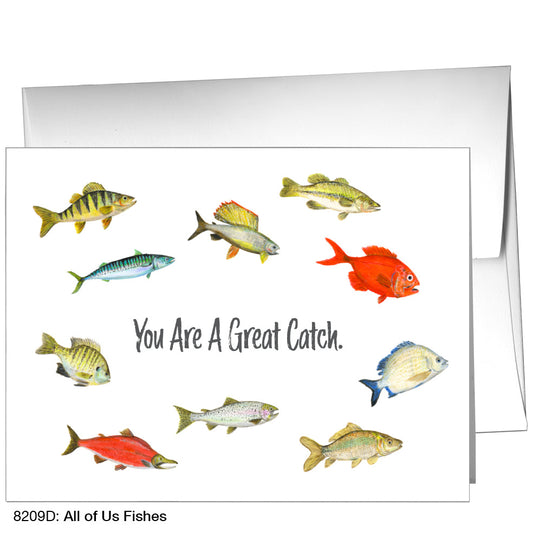 All Of Us Fishes, Greeting Card (8209D)