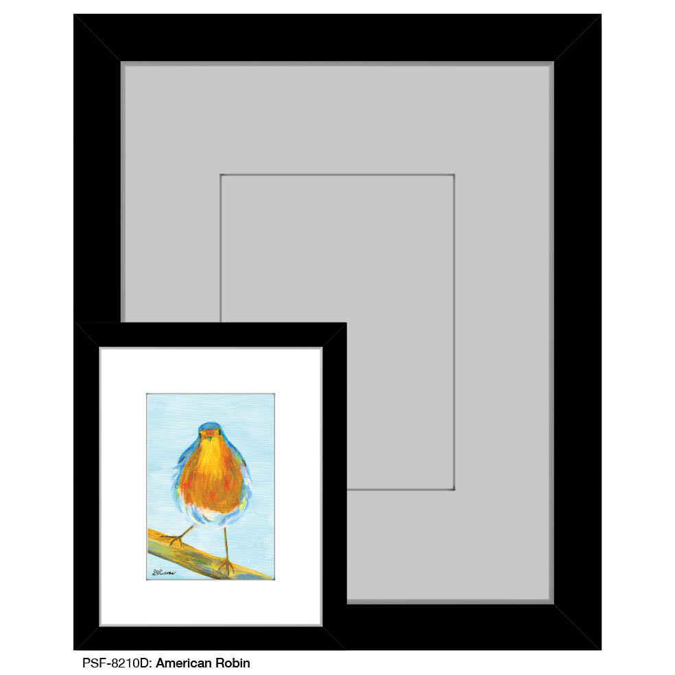 American Robin, Print (#8210D)