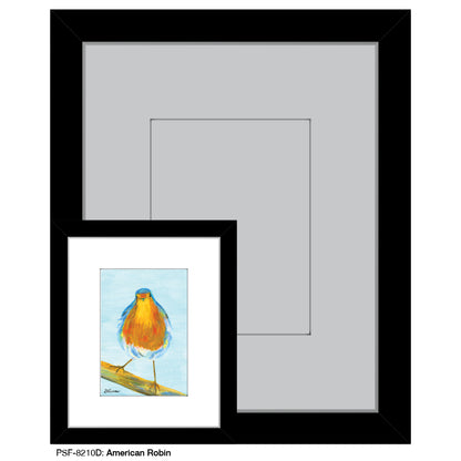 American Robin, Print (#8210D)