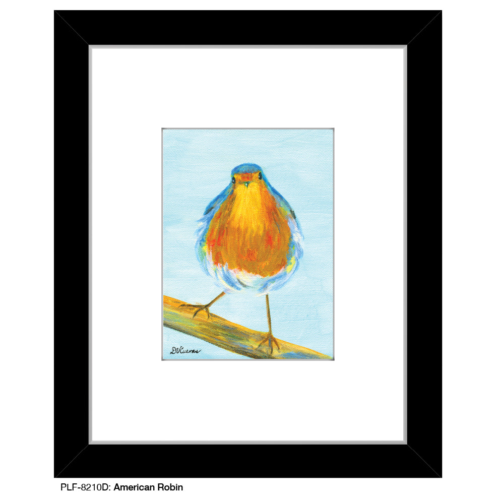 American Robin, Print (#8210D)