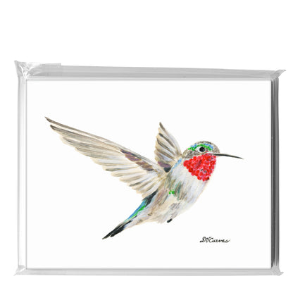 Anna's Hummingbird, Greeting Card (8213)