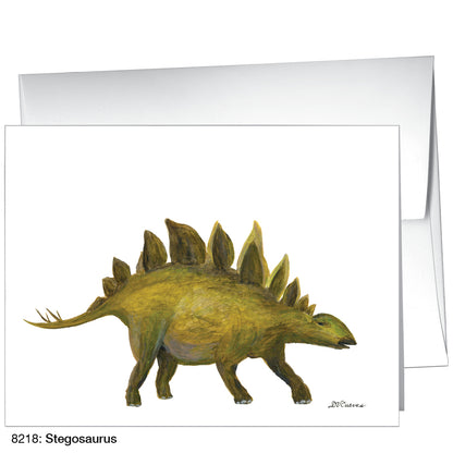 Stegosaurus, Greeting Card (8218)