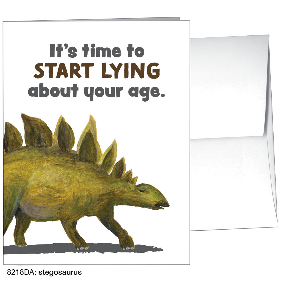 Stegosaurus, Greeting Card (8218DA)