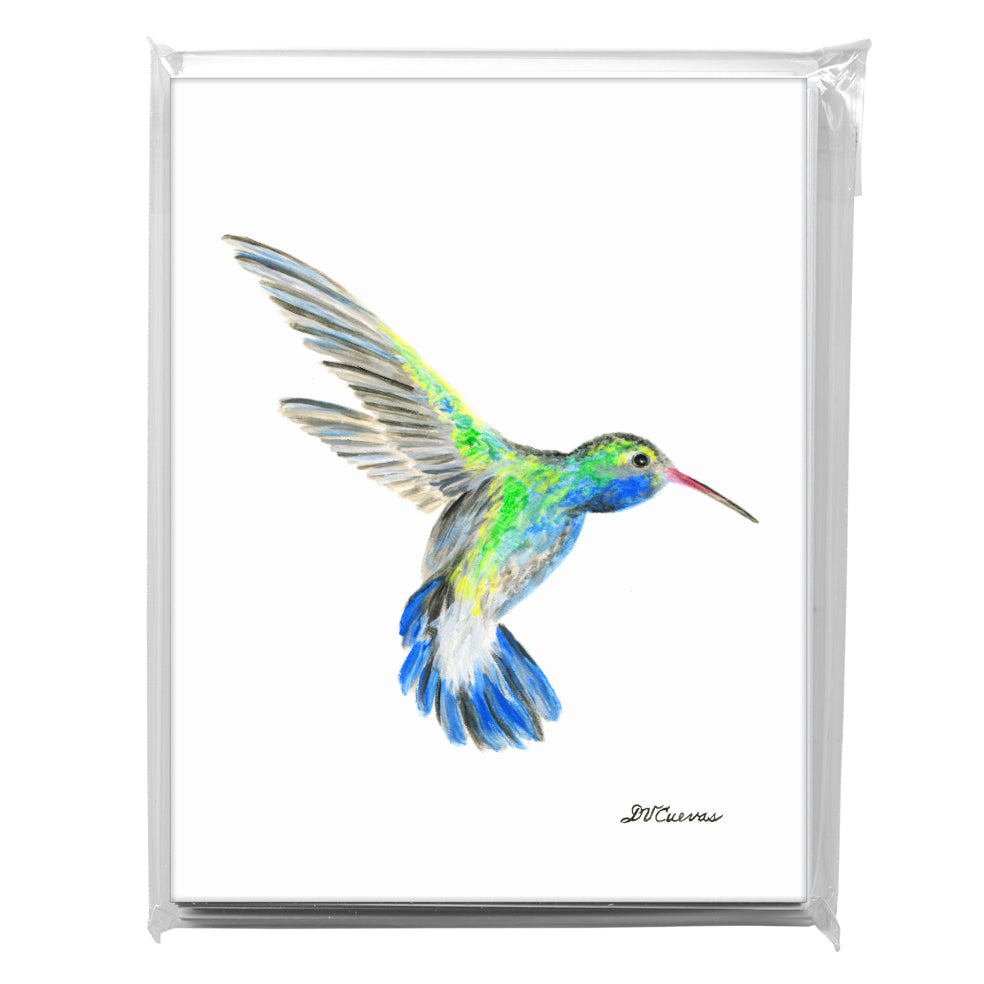 Broad-Billed Hummingbird, Greeting Card (8225)